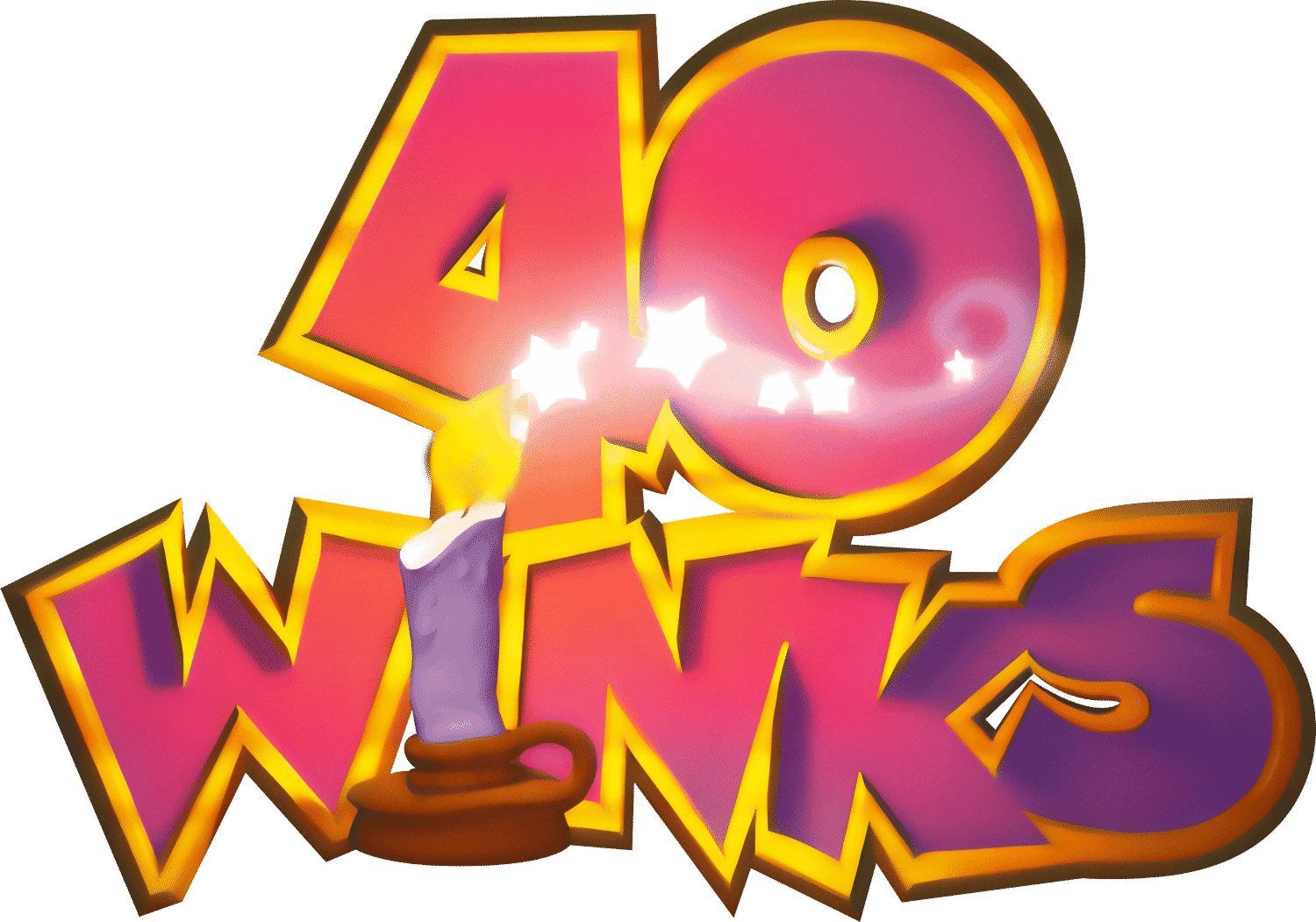 40 Winks logo for Playstation